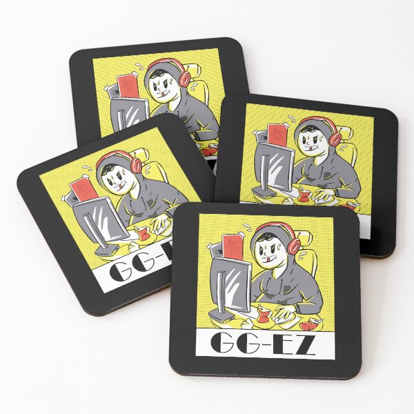 Item preview, gg ez good game easy funny video gamer pun designed and sold by WhistlingSnail.