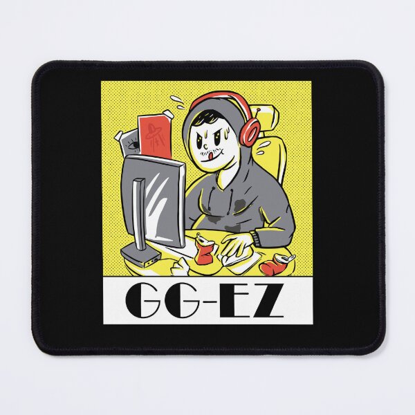 Item preview, gg ez good game easy funny video gamer pun designed and sold by WhistlingSnail.