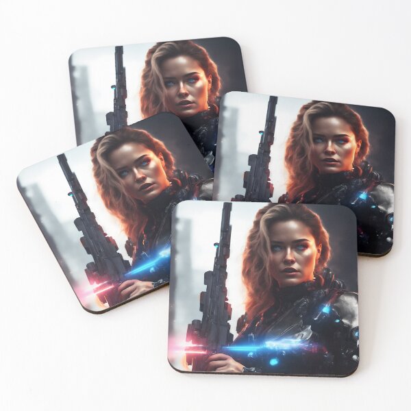Item preview, Terminator woman with a gun. designed and sold by Maniock.