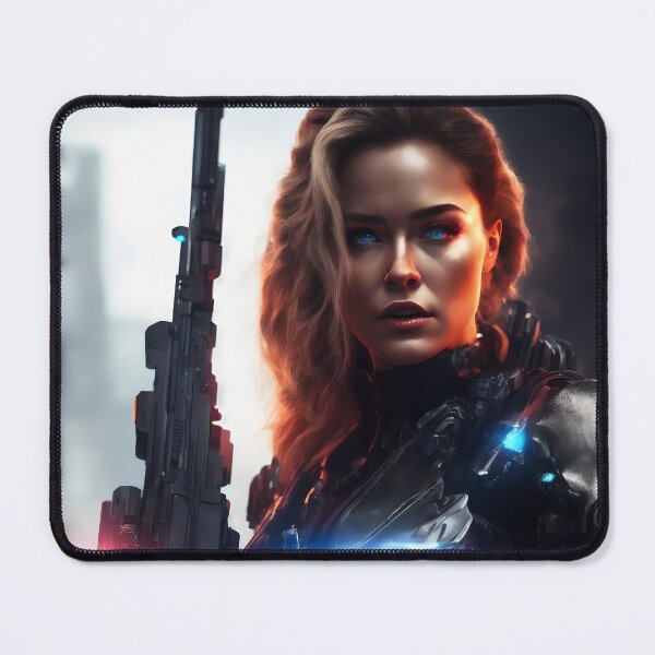 Item preview, Terminator woman with a gun. designed and sold by Maniock.