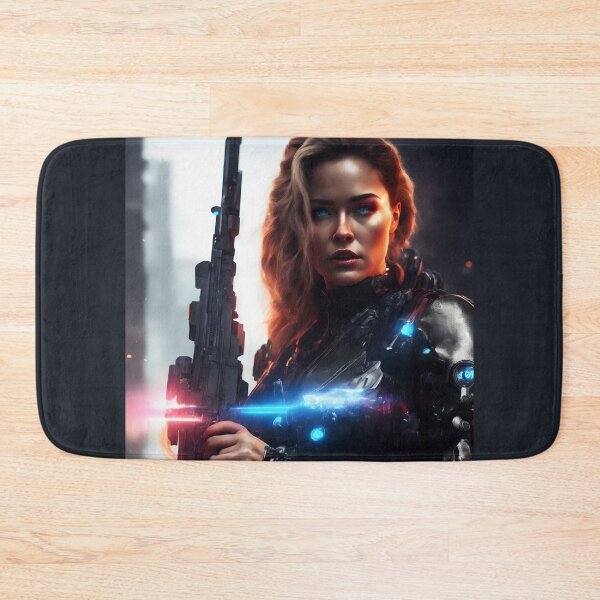 Item preview, Terminator woman with a gun. designed and sold by Maniock.