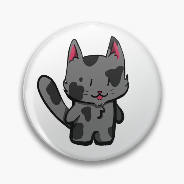 Item preview, Grey Spotted Chibi Cat designed and sold by Partially-Rye-P.