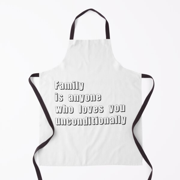Item preview, family is anyone who loves you unconditionally | 4 designed and sold by Lets Be Positive (5.0) ⭐⭐⭐⭐⭐.