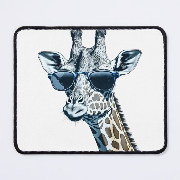 Item preview, Cool Giraffe Wearing Sunglasses | Funny Animal Design designed and sold by GlassFrogPrints.