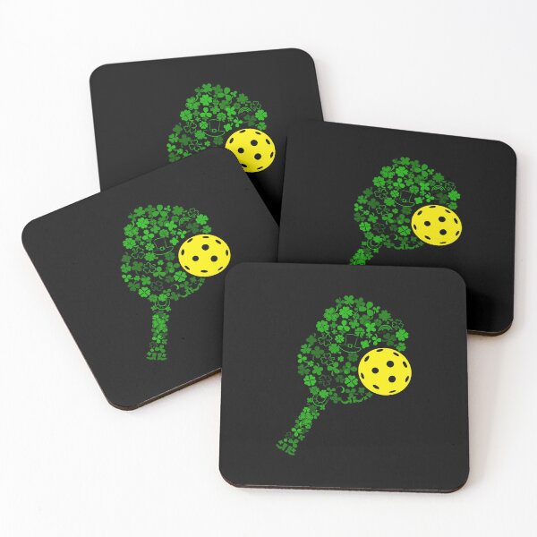 Item preview, Pickleball Shamrock Leaf St Patrick Day Irish Pickleball Player designed and sold by Designer-Girl.