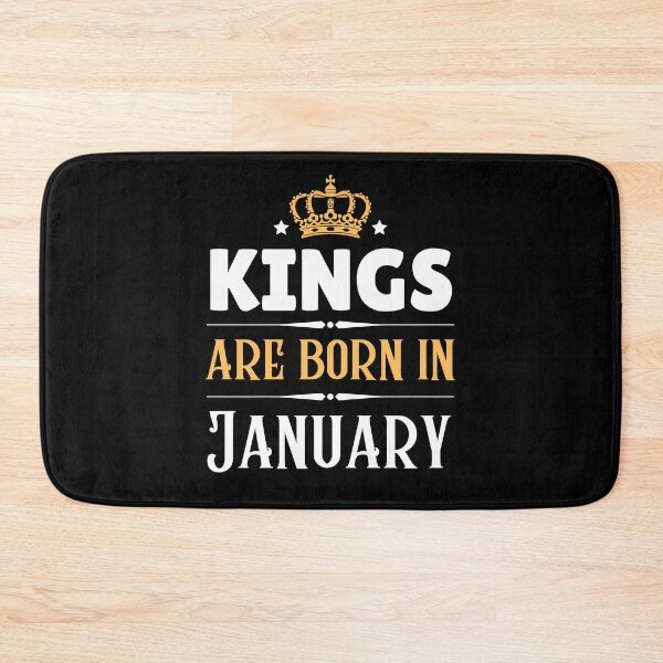 Item preview, Kings are born in January designed and sold by Echo Dusk.
