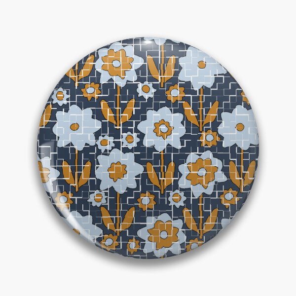 Item preview, Shattered Flowers Pattern designed and sold by BartholGraphics.