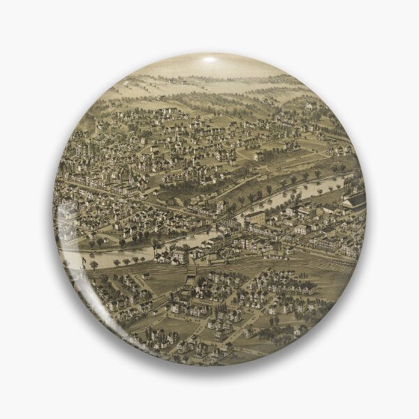 Item preview, Carnegie, Pennsylvania (1897) designed and sold by allhistory.