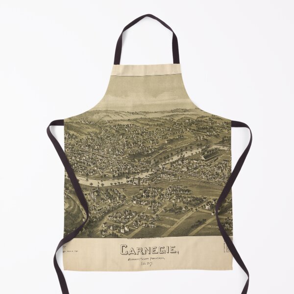 Item preview, Carnegie, Pennsylvania (1897) designed and sold by allhistory.