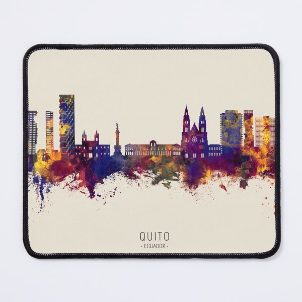 Item preview, Quito Ecuador Skyline designed and sold by ArtPrints.