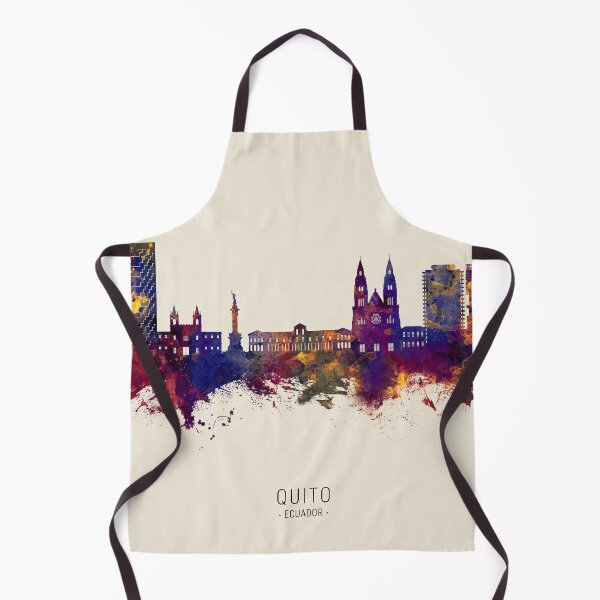 Item preview, Quito Ecuador Skyline designed and sold by ArtPrints.