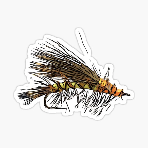 Item preview, Fly Fishing Stimulator Parachute Adams Elk Hair Caddis designed and sold by letourneau41.