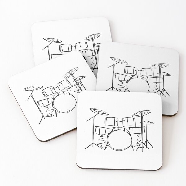 Item preview, Simplistic drum kit designed and sold by Katie-Lloyd.