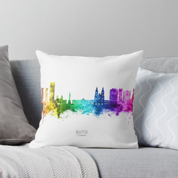 Item preview, Quito Ecuador Skyline designed and sold by ArtPrints.