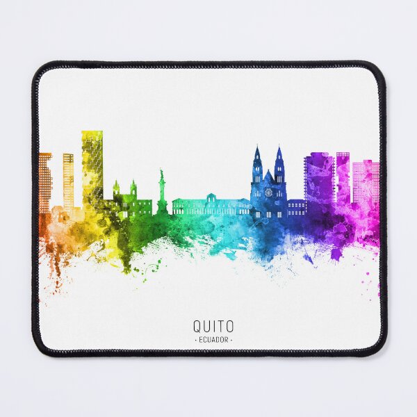 Item preview, Quito Ecuador Skyline designed and sold by ArtPrints.