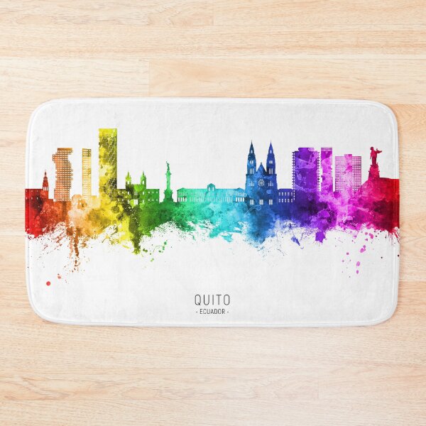 Item preview, Quito Ecuador Skyline designed and sold by ArtPrints.
