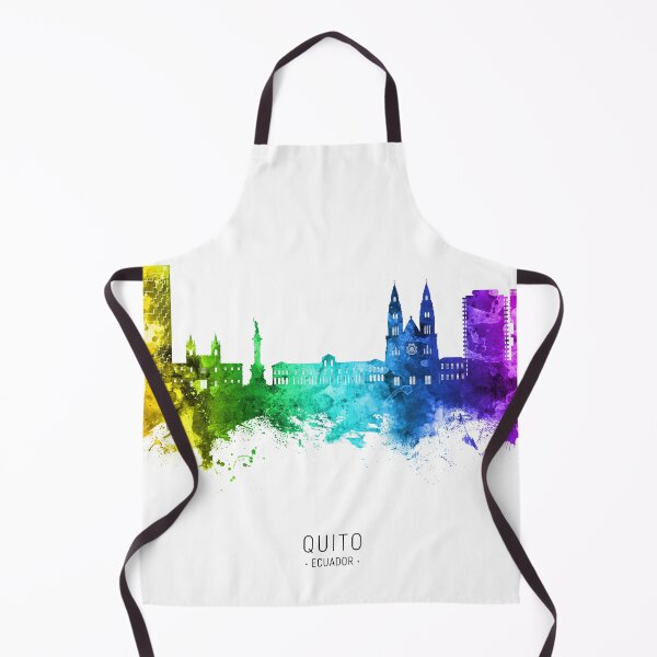 Item preview, Quito Ecuador Skyline designed and sold by ArtPrints.