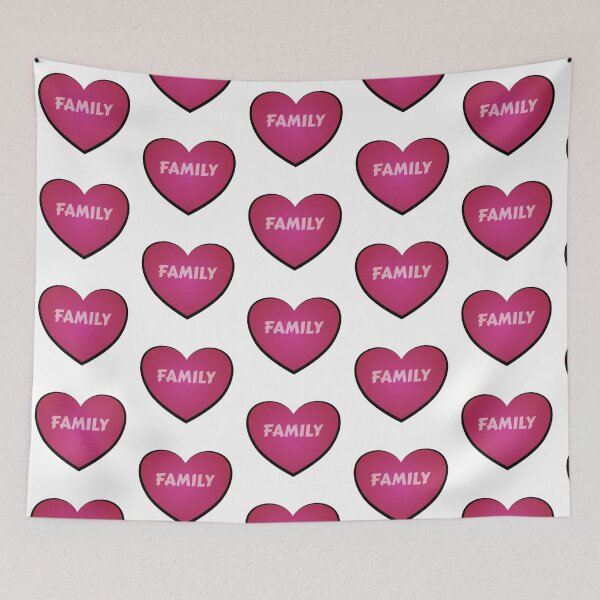 Item preview, family is anyone who loves you unconditionally | 6 designed and sold by Lets Be Positive (5.0) ⭐⭐⭐⭐⭐.