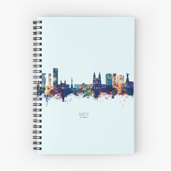 Item preview, Quito Ecuador Skyline designed and sold by ArtPrints.