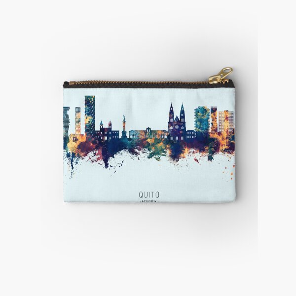 Aperçu de l'œuvre Quito Ecuador Skyline créée et vendue par ArtPrints.