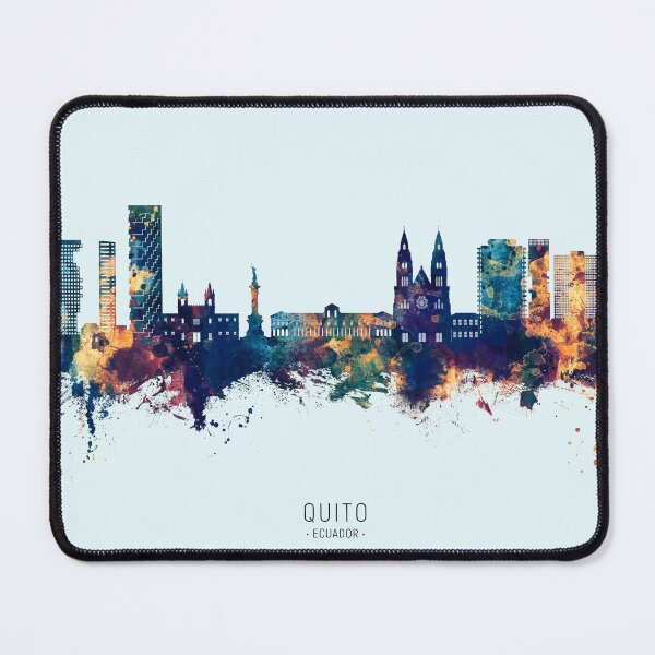 Item preview, Quito Ecuador Skyline designed and sold by ArtPrints.