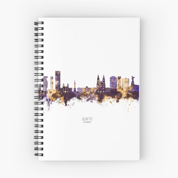 Item preview, Quito Ecuador Skyline designed and sold by ArtPrints.