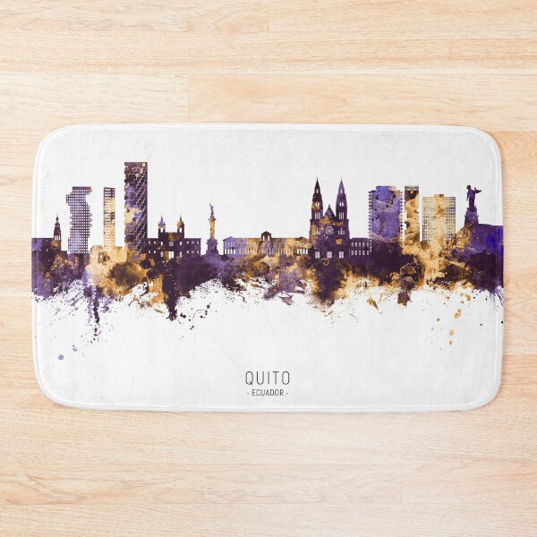 Item preview, Quito Ecuador Skyline designed and sold by ArtPrints.