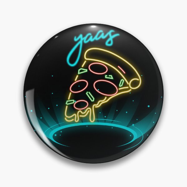Item preview, Yaas neon pizza  designed and sold by courtney petersen.