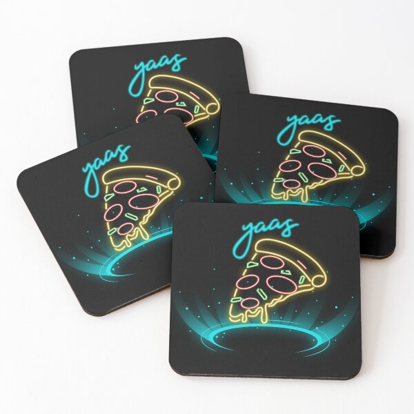 Item preview, Yaas neon pizza  designed and sold by courtney petersen.