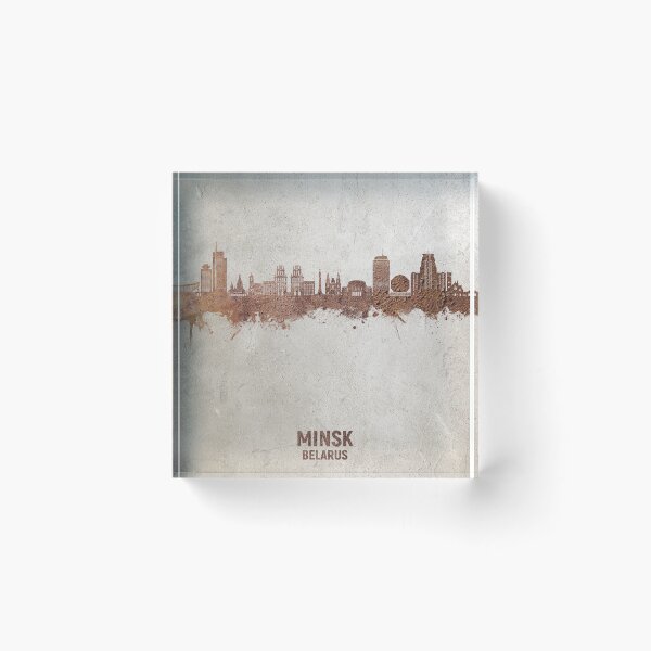 Item preview, Minsk Belarus Skyline designed and sold by ArtPrints.