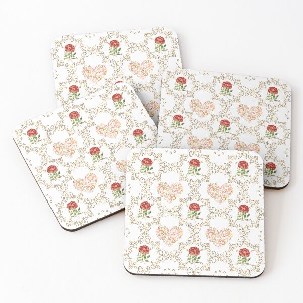 Item preview, Vintage Floral Heart Design designed and sold by Yves Artico.