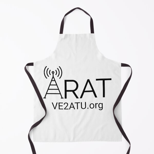 Item preview, ARAT black logo with URL designed and sold by VE2ATU.