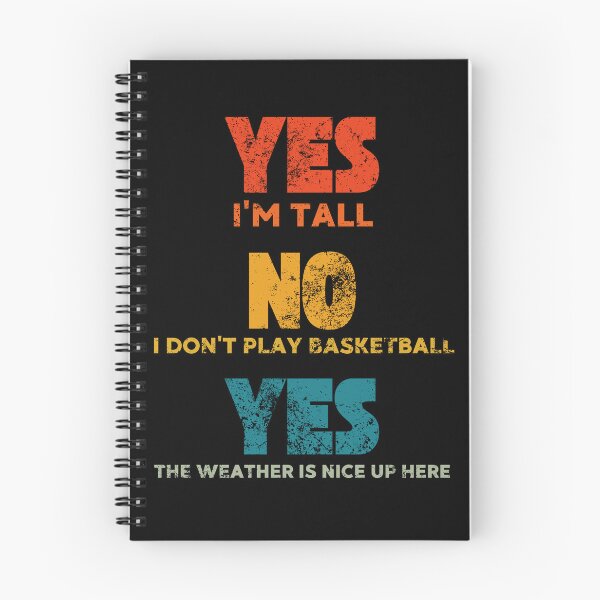 Item preview, Yes i'm tall No I don't play basketball retro vintage  designed and sold by DandyRabbit.