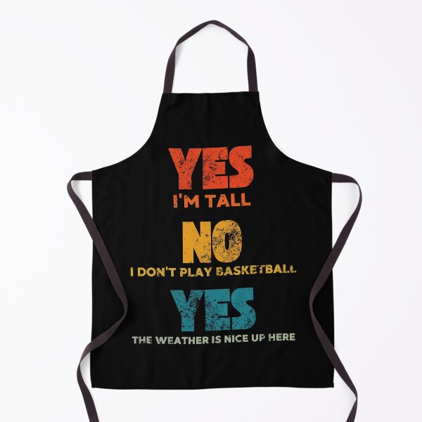 Item preview, Yes i'm tall No I don't play basketball retro vintage  designed and sold by DandyRabbit.