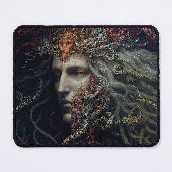 Item preview, Aged Gorgon designed and sold by OccultDreams.
