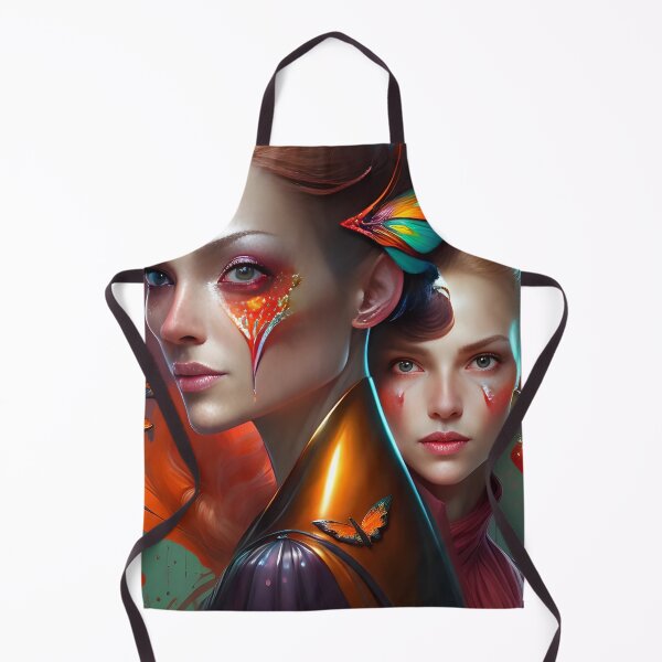 Item preview, Colorful Women Portrait designed and sold by artmanikin.