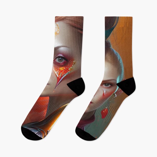 Item preview, Colorful Women Portrait designed and sold by artmanikin.