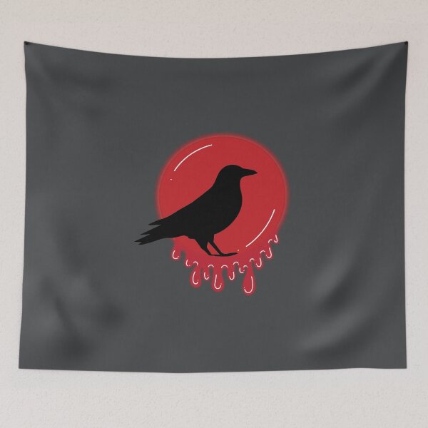 Item preview, Full Moon Crow designed and sold by Celestial Aura Creations.