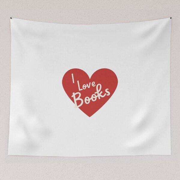 Item preview, I love books designed and sold by Gwendesigns.