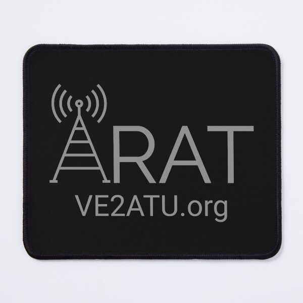 Item preview, ARAT grey logo with URL designed and sold by VE2ATU.