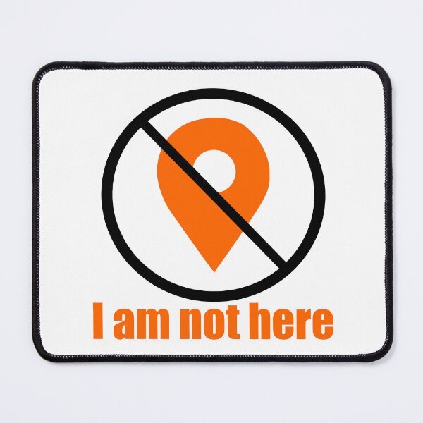 Item preview, I Am Not Here designed and sold by The Tinker Man's Daughter.
