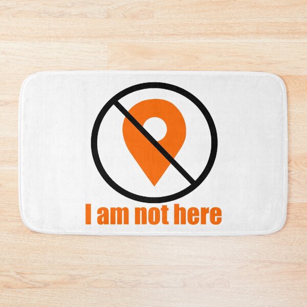 Item preview, I Am Not Here designed and sold by The Tinker Man's Daughter.