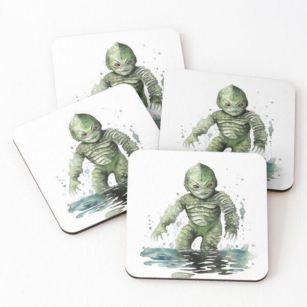 Item preview, Cute Horror Icon Creature from the Black Lagoon designed and sold by artsyindc.