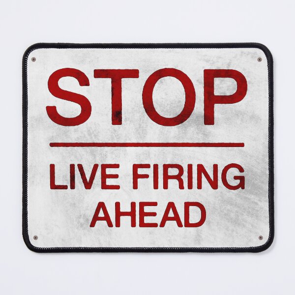 Item preview, STOP - Live Firing Ahead designed and sold by Watch-and-Shoot.