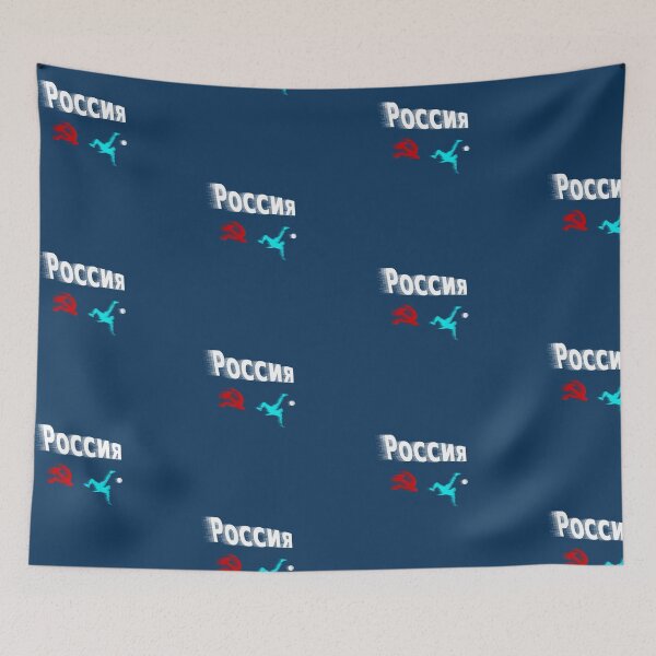 Item preview, Россия (Russia) Soccer abstract design  designed and sold by lobodelnoir.