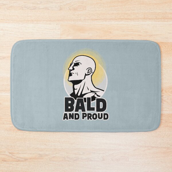 Item preview, Bald and Proud || Bald Man Illustration designed and sold by MadSwellDesigns.