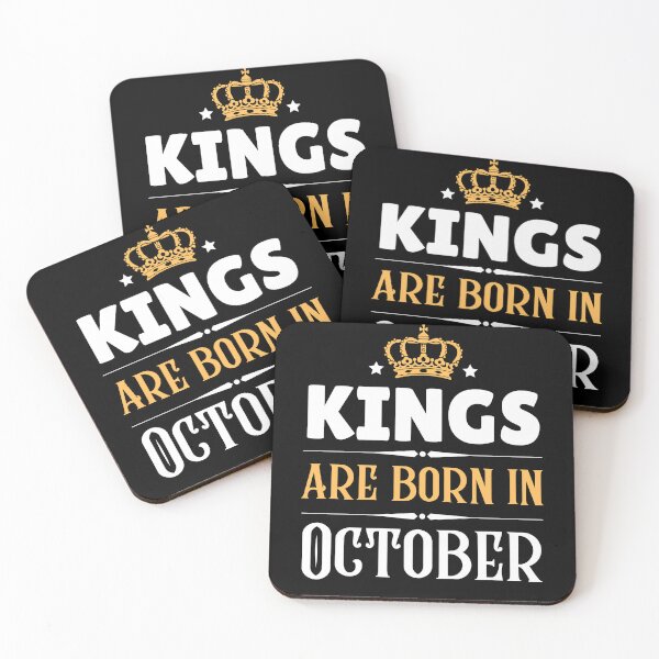 Item preview, Kings are born in October designed and sold by Echo Dusk.