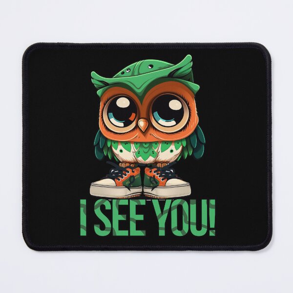 Item preview, I see you - owl in sneakers designed and sold by Gaviani Design Studio.