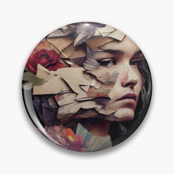 Item preview, Abstract Woman Collage designed and sold by blakfrog.