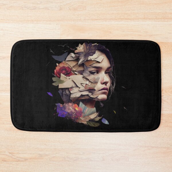Item preview, Abstract Woman Collage designed and sold by blakfrog.